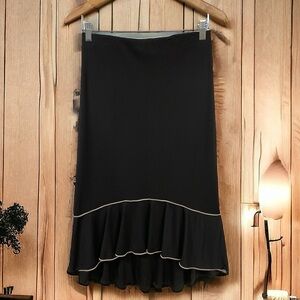 Max Studio Womens
Black High Low Midi Skirt
Size S